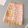 Flower Half-length Apron Canvas Cooking Half-waist Apron Fashion Work Clothes  Cooking