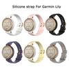 For Garmin Lily Watchband Smart Watch Replacement Soft Silicone Sport Band Strap for Garmin Lily Bracelet Strap Belt Accessories
