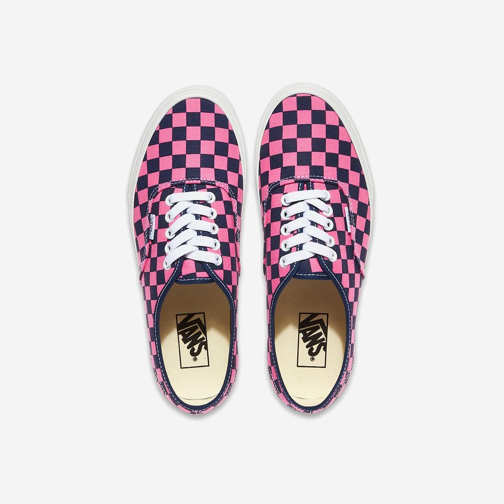 Vans Authentic - Checkerboard Deep Indigo/Pink Fizz [VN000EAD1VZ] [Shipped from Korea] 100% Authentic