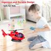 Ele ELEOPTION Airplane Toy Infrared Remote Control Plane Toys Helicopter with Lights and Music Aeroplane Toys for 3 4 5 6 7 8 Year Old Boys Girls