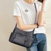 Urban simple soft leather portable shoulder