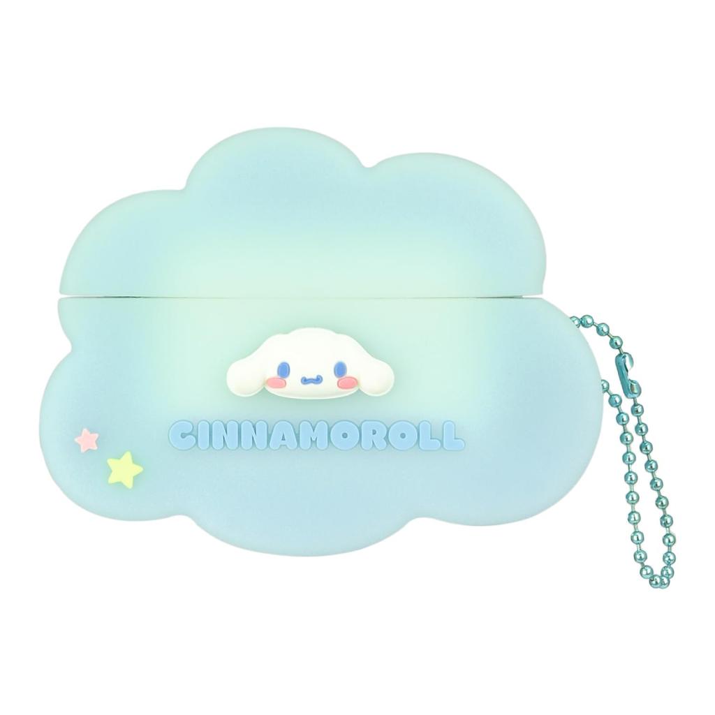 Gourmandies Sanrio Characters Silicone Case for AirPods Pro (2nd Generation)/AirPods Pro, Cinnamoroll, SANG-425CN