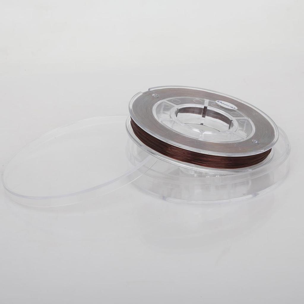 Fil Élastique 40 Mètres Cristal Transparent Cordon de Perles Fil Fil Fabrication Bracelet DIY