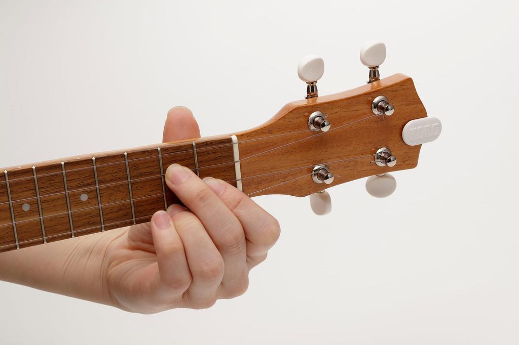 KORG Ukulele Tuner Beach White MiniPitch-WH