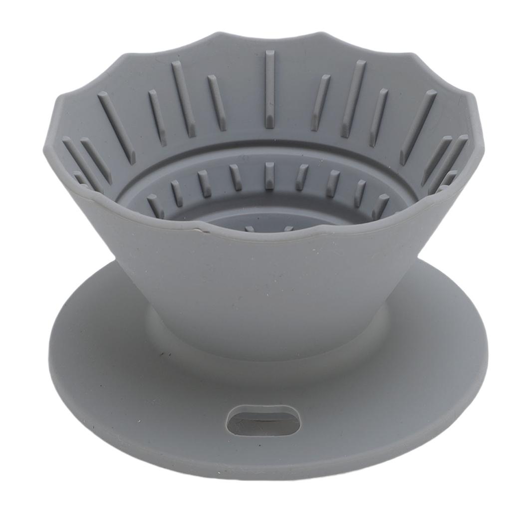 Pour Over Coffee Dripper Food Grade Silicone Folding Portable Hand Brewed Coffee Filter