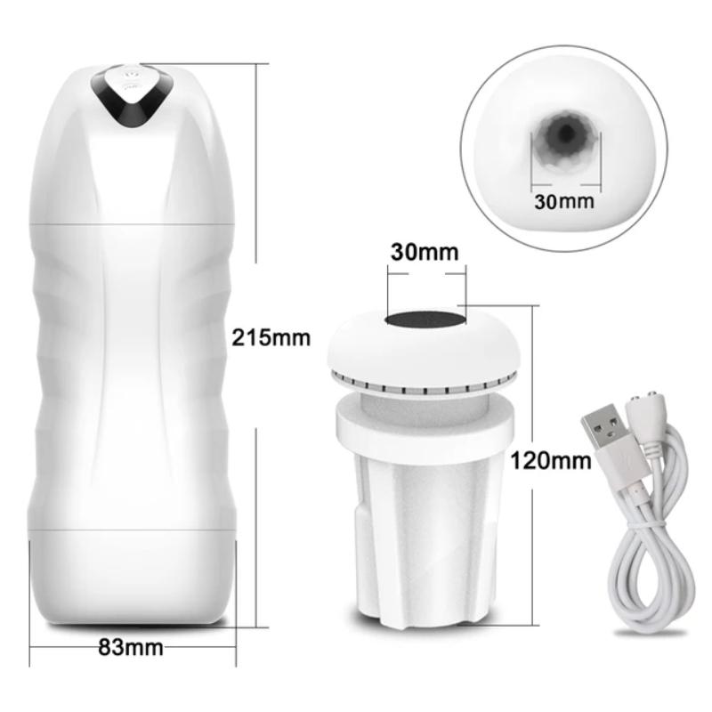 18+ Automatic Male Sucking Mastubator Vibration Blowjob Machine Masturbation Cup Sex Toys Adult Goods for Men Masturbate Supplies