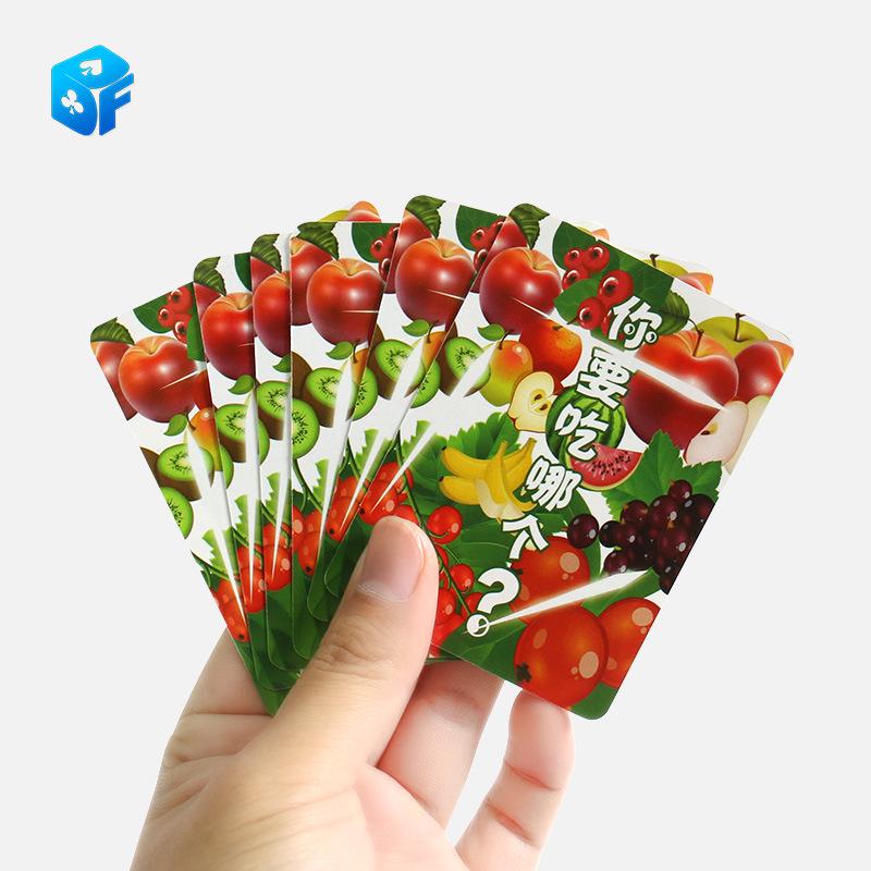 Magic Fruit Beginner Children's Playing Cards – Simple, Changeable, Special Edition