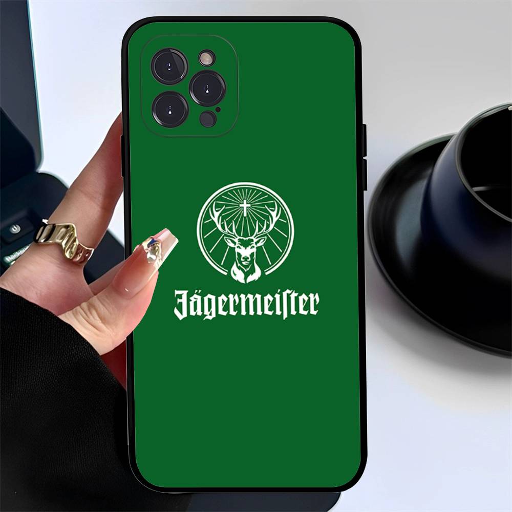 Hi J-Jagermeister Logo Phone Case For IPhone 16 17 Air 15 14 13 12 11 Pro Max 16E Plus Fundas