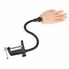 Nail Art Practice Hand Bendable Joints Silicone Artificial Nail Training Hand with Nail Tips for