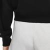 Nike Logo Print Color-Block Sleeve Detail Hoodie Women Tops Black CU5924-010