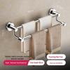 Thickened Stainless Steel Double Towel Rack