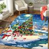 1Pc Christmas Night Scene Rug Office Carpet Indoor Outdoor Doormat Nonslip Soft Living Room Christmas Halloween Gift D922206
