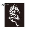 Indian Hand-painted Tattoo Henna Stencil Reusable DIY Tattooing Template Floral Animal Patterns Hand And Wrist Stencil for Temporary Tattoos
