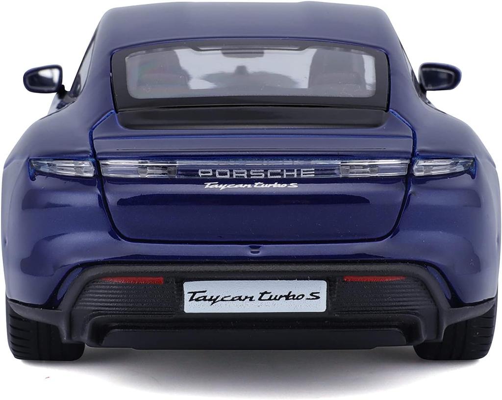 BURAGO Porsche Taycan Mini Car 1/24 BURAGO TAYCAN 2019 (Blue)