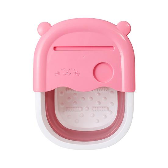 Folding Foot Bath Basin Space-saving Foot Relaxation Tub Massage Foot