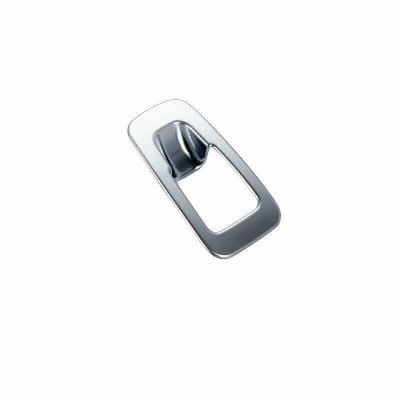 ABS Silver Brake Handle Handbrake Cover Trim Fit For Benz C-Class W205 2015-2021