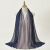 New Gradual Change Color Matching Pearl Chiffon Scarf Long Scarf Women Decorative Yarn South East Asia Ethnic Headscarf
