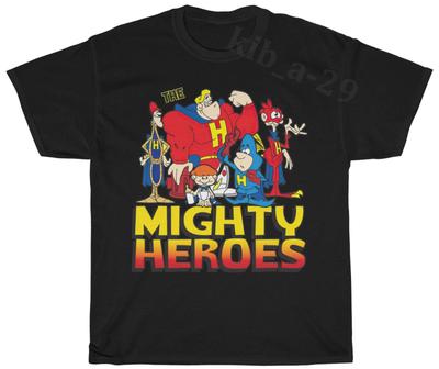 The Mighty Heroes 90s Vintage TV Nostalgia Retro T-Shirt S-5XL Men Women Unisex