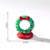 Micro-landscape Santa Claus Snowman DecorationsCrystal Ball Hanging Accessories Christmas Small Ornaments