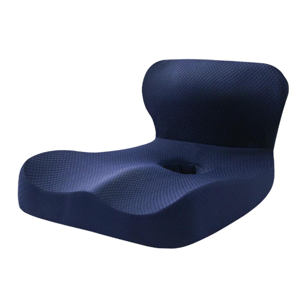 Seat Cushion Lumbar Support Tailbone Cushion Breathable Multiuse Ergonomic