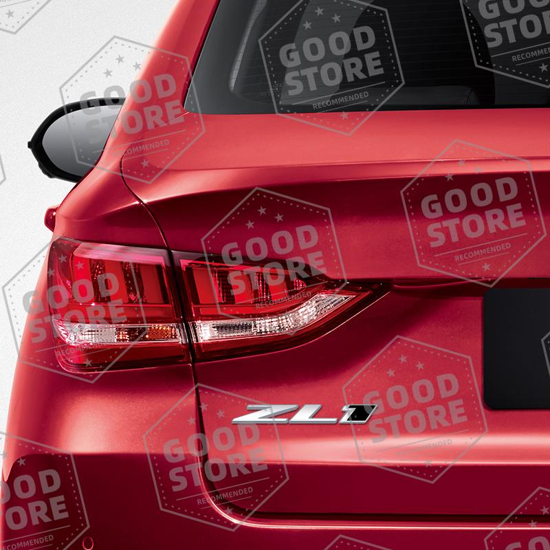 Metall ZL1 Karosserie-Plakette 3D Heck-Buchstaben-Emblem Kofferraum-Aufkleber für Chevrolet Camaro Super Hornet Captiva Malibu Autozubehör