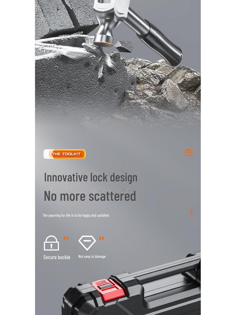 Junwei Hardware Hand Tool Set for Household Repairs