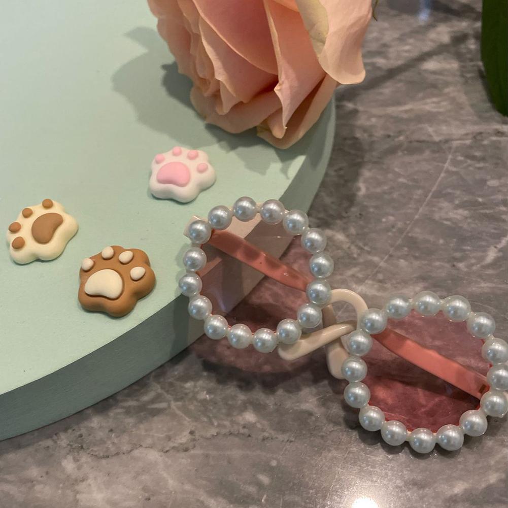 For Labubu Glasses 8cm Cute Plastic Glasses for 17cm Labubu Macaron Dolls Toy Glasses Accessories