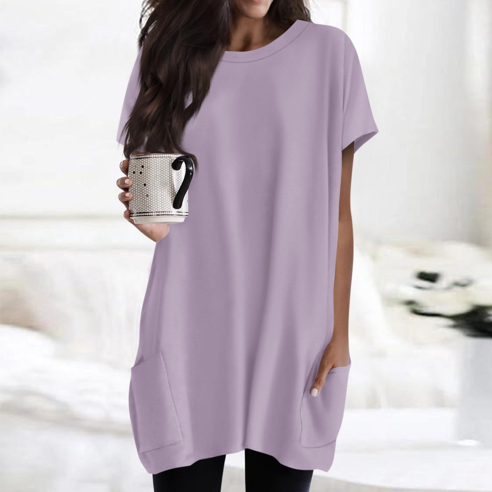 Женская футболка с круглым вырезом, короткими рукавами и карманным принтом, топы стандартной посадки S