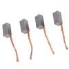 4pcs Motor Brush Replacement Electric Motor Carbon Brush for 1016 1025Z2 Motor Commutator Slip Ring
