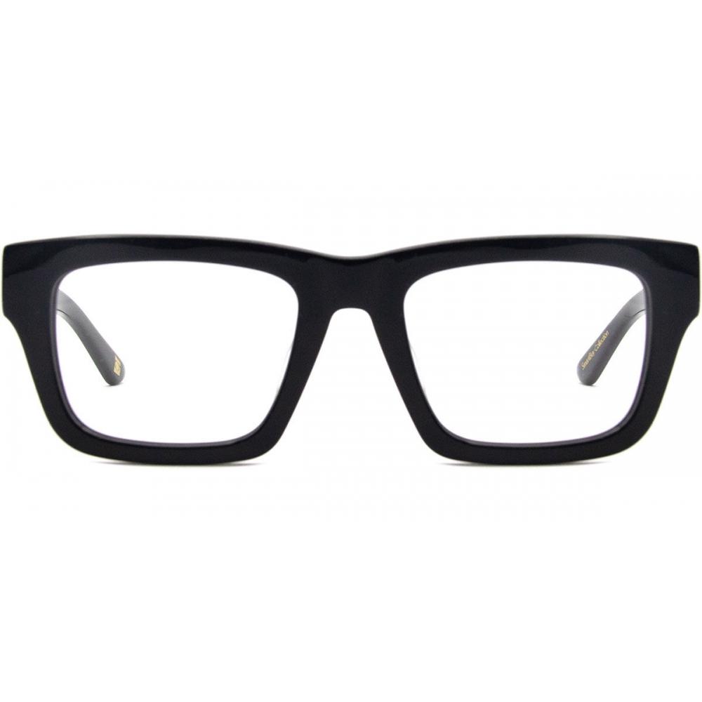 

Smartbuy Collection Full Rim Square Black Fashion Unisex Eyeglasses Sette 07 C02 Black/00-00-00