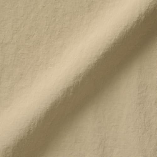 MUJI Women's Water-Repellent, UV-Cut, Pocketable Hooded Jacket, BD0YNA4A, Beige, Size XS