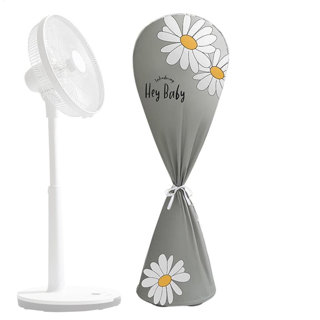 Pedestal Fan Storage Cover Dustproof Electric Fan Sleeve Protective Cover Indoor Outdoor Fans Protection Case