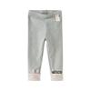 DAVE&BELLA Girls' Autumn A-class Anti-mite Patchwork Leggings