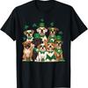 Dia de São Patrício Patrício Patas Cães São Patrício Camiseta Infantil