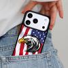 American Flag Phone Case for iPhone 16e 15 14 13 12 17 Pro Max Plus Air 17pro Cover Coque