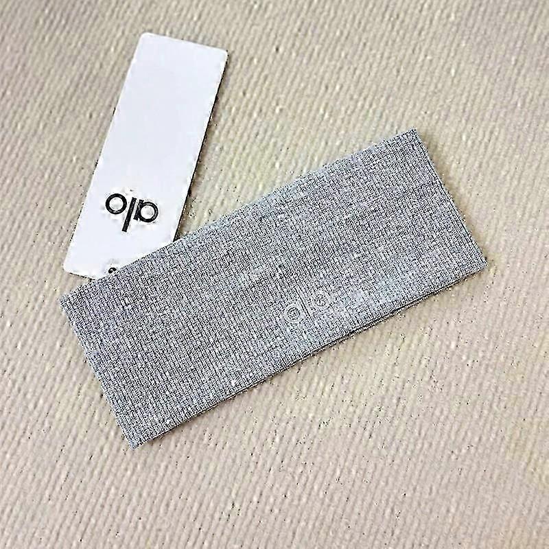 Women's Soft Cotton Yoga Headband with Elastic, Absorbent and Breathable for All-Day Comfort