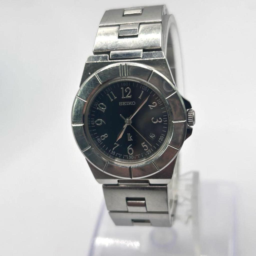 [USED] Seiko LK Lucia Women's Watch, Black Dial, Date, Quartz Movement