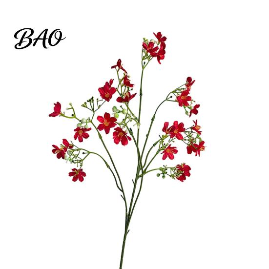 Spring Floral Decoration Artificial Flowers, with Flexible Stems Branch, Realistic Petals Long-Lasting Flowers Arrangement, for Home Wedding