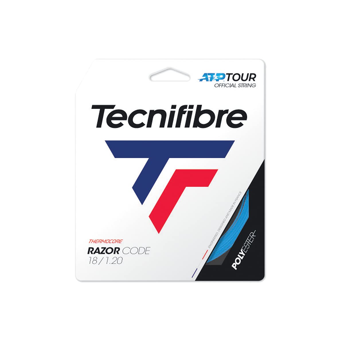 

Tecnifibre RAZOR CODE Tennis TFG400 String, 1.20mm, синий