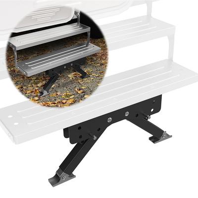 Stabilisateur de Pied pour Camping-Car Antidérapant Marchepied Pliant Stabilisateur Support de Pédale Réglable pour Installation Facile & Stabilité Améliorée