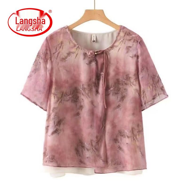 

Женский летний модный комплект из двух предметов LangSha 3XL