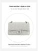 2025 Lambskin Camellia Diamond Quilted Coco Style Women's Crossbody Chain Bag
