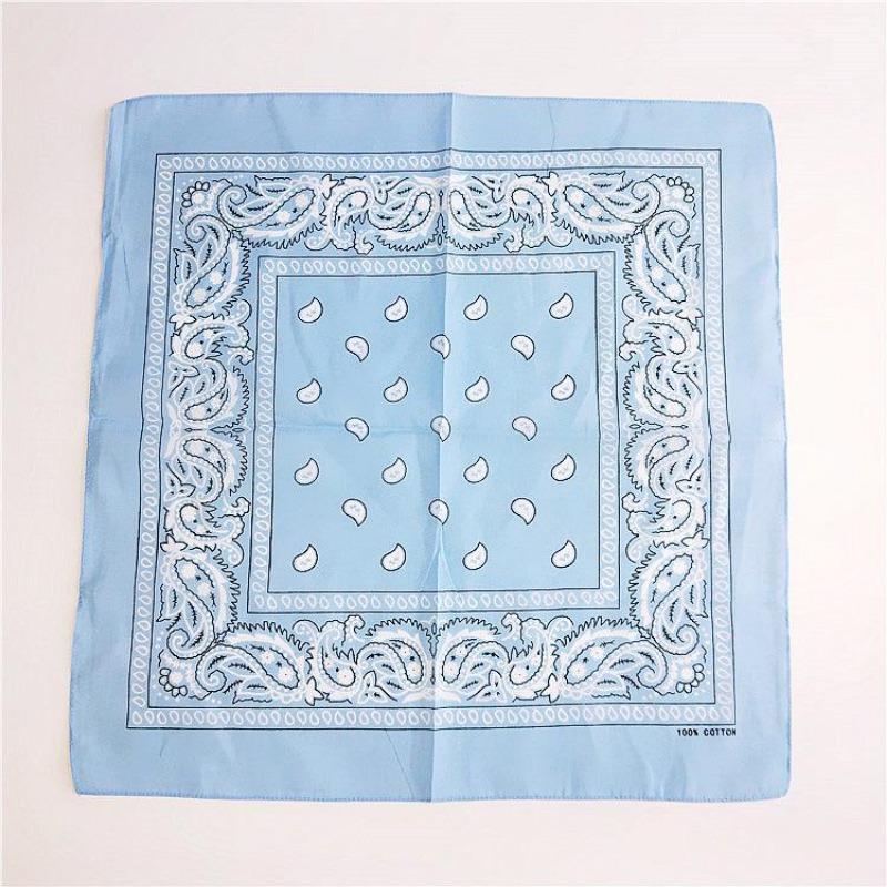 55 Bavlna a len Malý čtvercový šátek Malý Hedvábný šátek Dámská Jarní a Podzimní Móda Šátek na hlavu Pracovní Hip Hop Šátek