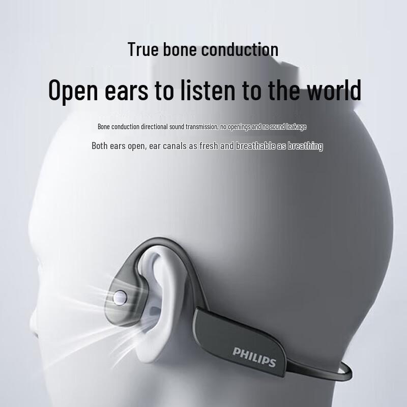 Philips TAA3609 Open-Ear Bone Conduction Sport Headphones