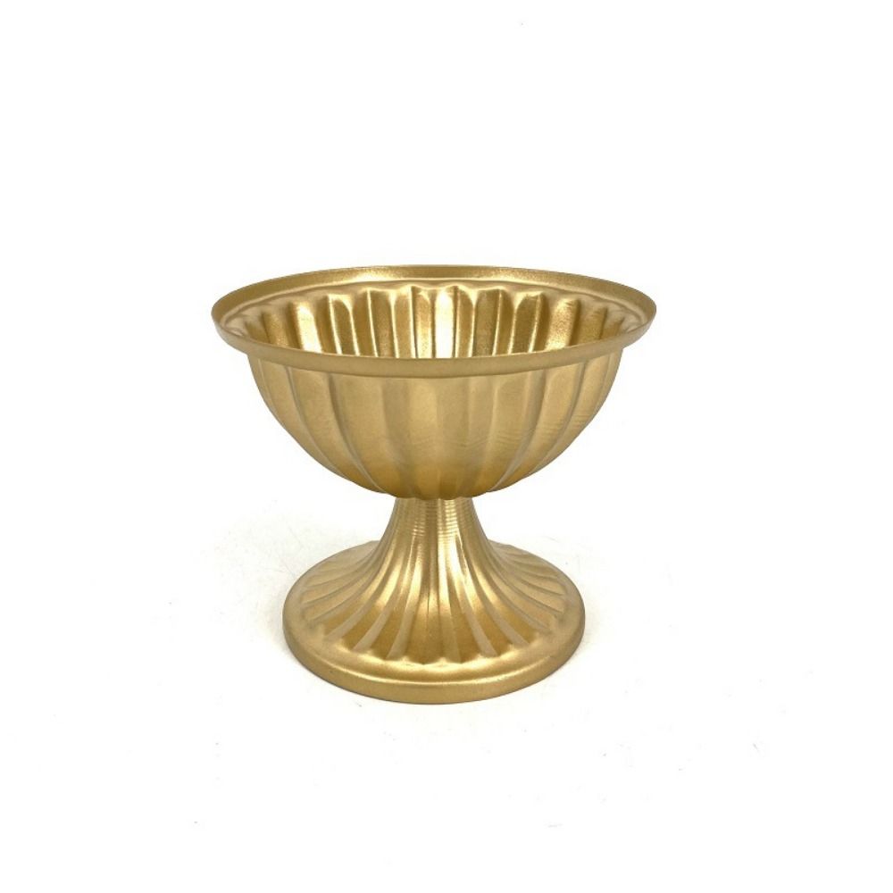 

Красивый Европейский Стиль Ваза Кованое Железо Ваза Украшения Металлические Цветочные Горшки Домашние Центральные Элементы L золотой