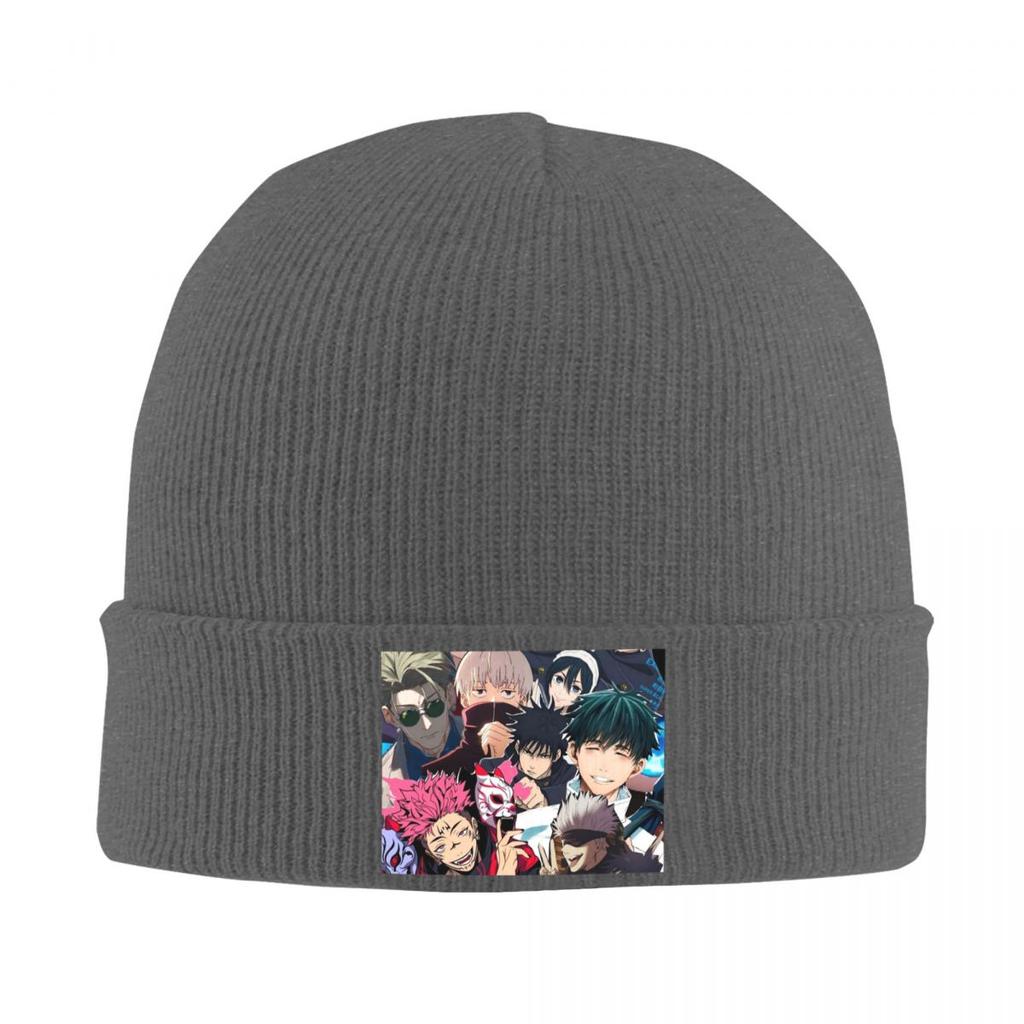 Megumi Besto Friendo Jujutsu Kaisen Sukuna Anime Warm Knitted Cap Fashion Bonnet Hat Autumn Winter Outdoor Beanies Hats Adult