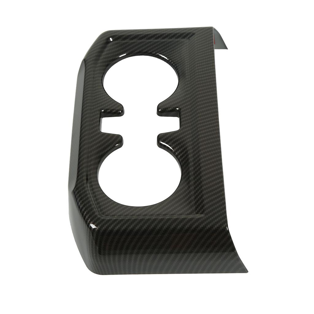 Center Console Rear Cup Holder Decoration Panel Frame Storage Cup Holder Panel Trim Replacement for Ford 2021+