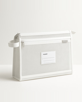 Dvouvrstvá úložná taška Dvouvrstvá síťovaná kapsa na zip Držák na spisy A4 pro školní kancelářské cesty Snadná organizace dokumentů