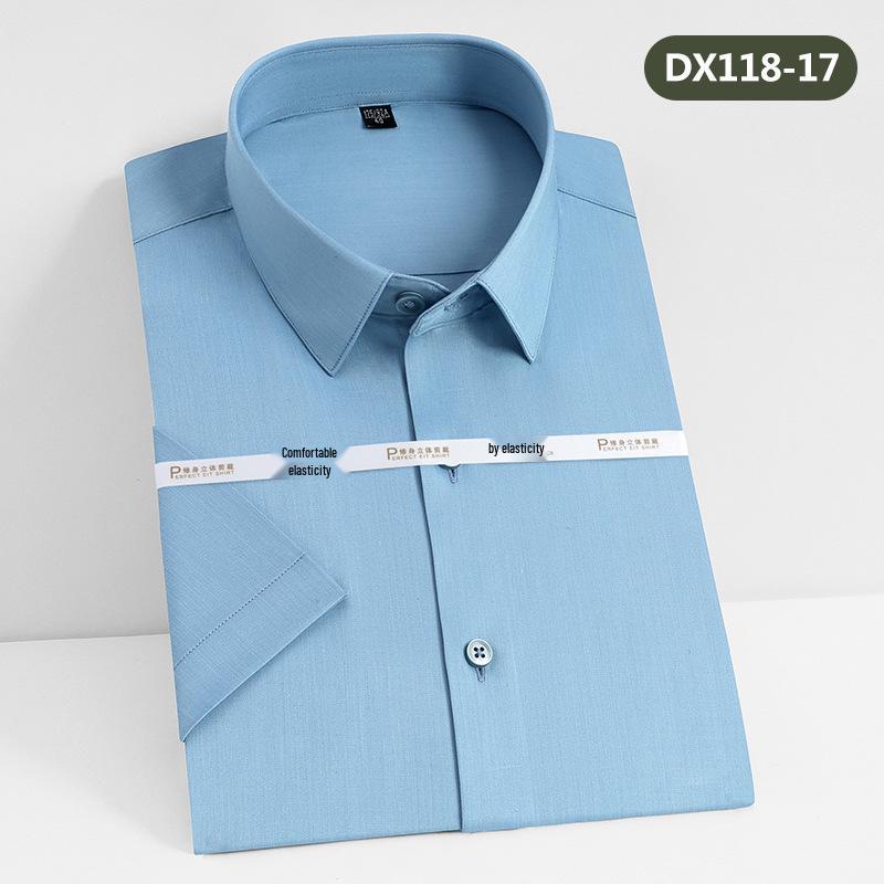 Unisex Bamboo Fiber Short Sleeve Shirt - Cool, Breathable & Iron-Free, Logo Embroidery Available