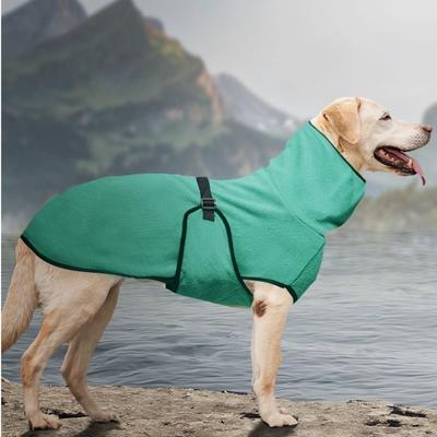 Dog Hoodie Warm Winter Dog Clothes Windproof High-Neck Dog Anxiety Vest Thickened Soft Dogs Calming Jacket Walking